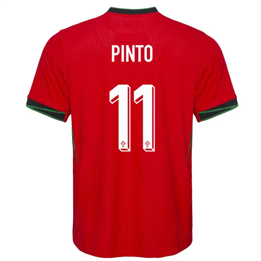 Danxen Dames Portugal Tatiana Pinto #11 Rood Thuisshirt Thuistenue 24-26 T-Shirt