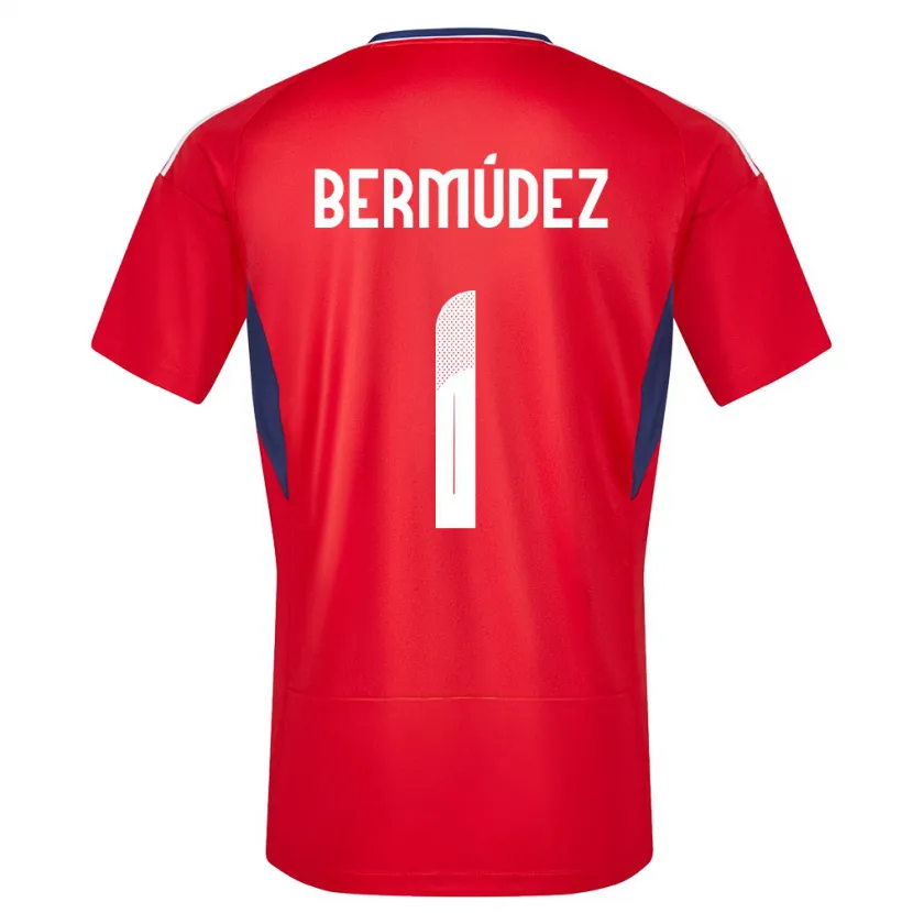 Danxen Dames Costa Rica Noelia Bermudez #1 Rood Thuisshirt Thuistenue 24-26 T-Shirt