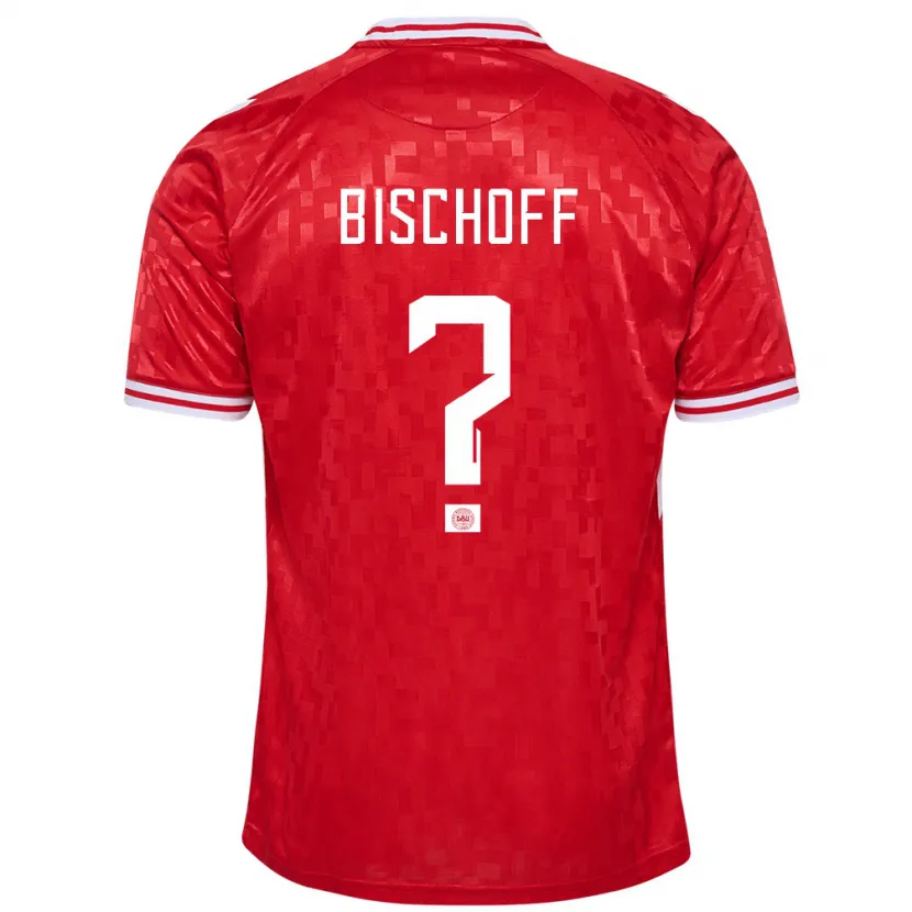 Danxen Dames Denemarken Clement Bischoff #0 Rood Thuisshirt Thuistenue 24-26 T-Shirt