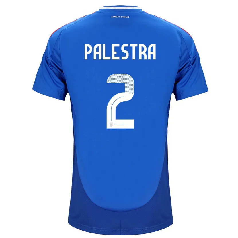 Danxen Dames Italië Marco Palestra #2 Blauw Thuisshirt Thuistenue 24-26 T-Shirt