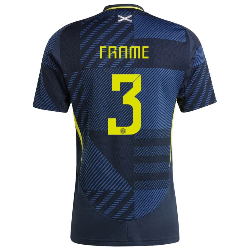 Danxen Dames Schotland Mitchel Frame #3 Donkerblauw Thuisshirt Thuistenue 24-26 T-Shirt