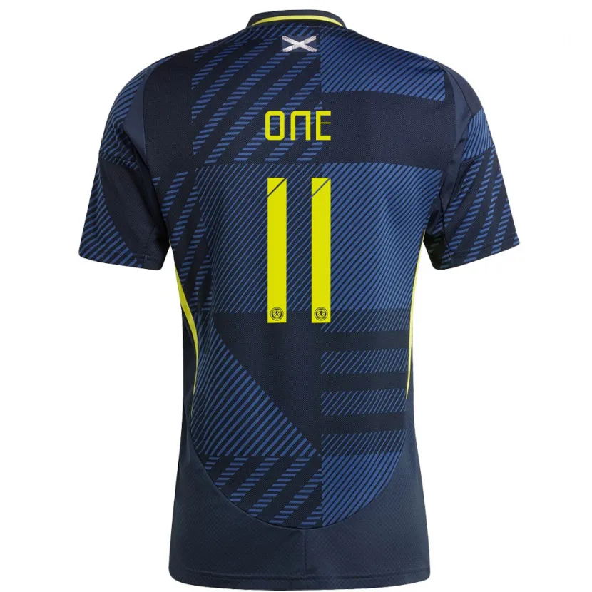 Danxen Dames Schotland Ryan Oné #11 Donkerblauw Thuisshirt Thuistenue 24-26 T-Shirt