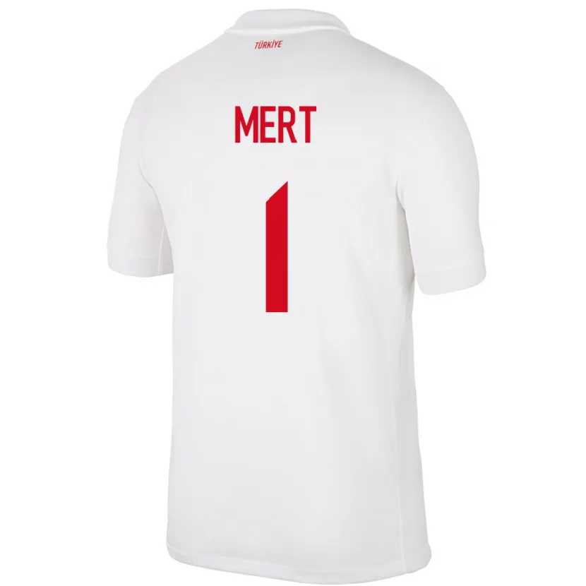 Danxen Dames Turkije Mert Günok #1 Wit Thuisshirt Thuistenue 24-26 T-Shirt
