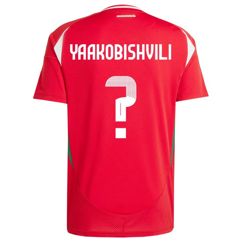 Danxen Dames Hongarije Antal Yaakobishvili #0 Rood Thuisshirt Thuistenue 24-26 T-Shirt