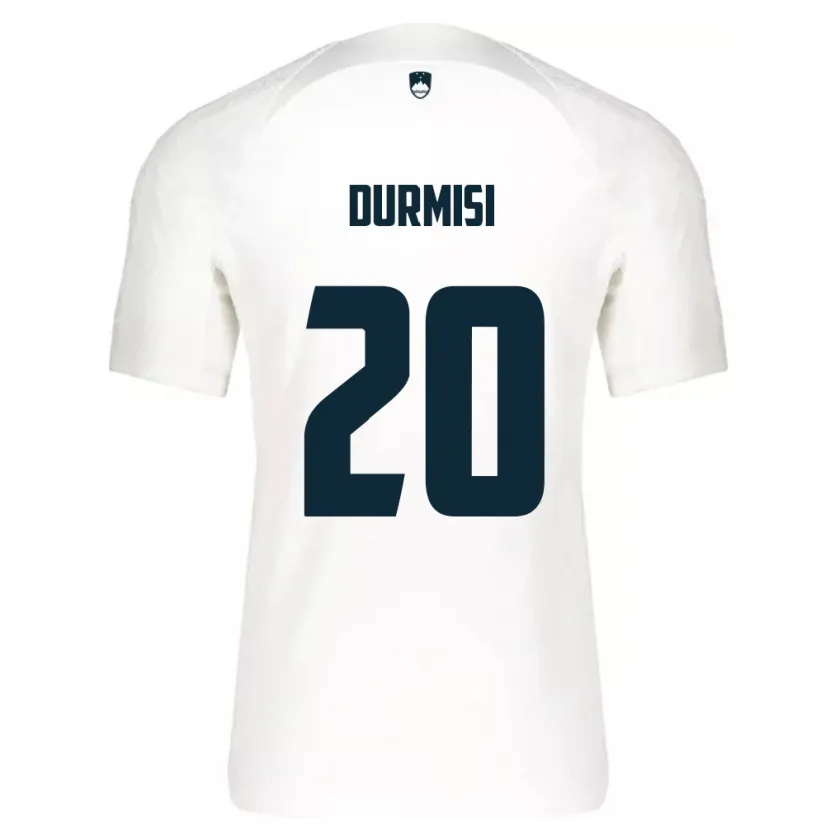 Danxen Dames Slovenië Arman Durmisi #20 Wit Thuisshirt Thuistenue 24-26 T-Shirt