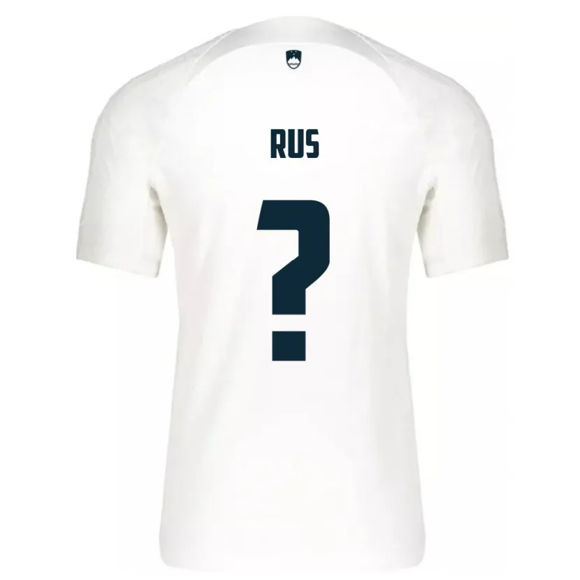 Danxen Dames Slovenië Luka Rus #0 Wit Thuisshirt Thuistenue 24-26 T-Shirt