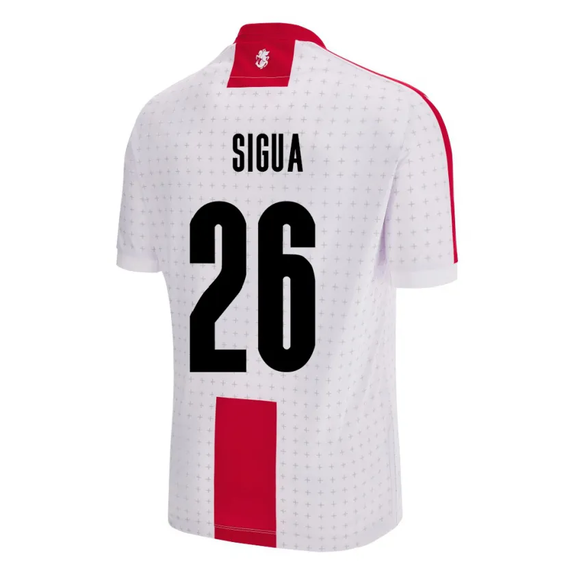 Danxen Dames Georgia Gabriel Sigua #26 Wit Thuisshirt Thuistenue 24-26 T-Shirt