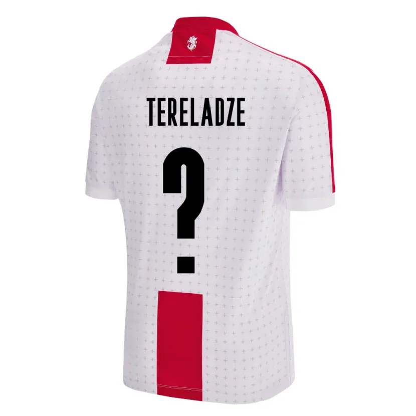 Danxen Dames Georgia Mate Tereladze #0 Wit Thuisshirt Thuistenue 24-26 T-Shirt