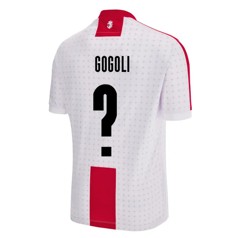 Danxen Dames Georgia Dachi Gogoli #0 Wit Thuisshirt Thuistenue 24-26 T-Shirt