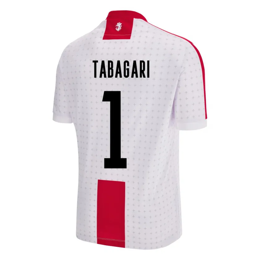 Danxen Dames Georgia Eka Tabagari #1 Wit Thuisshirt Thuistenue 24-26 T-Shirt
