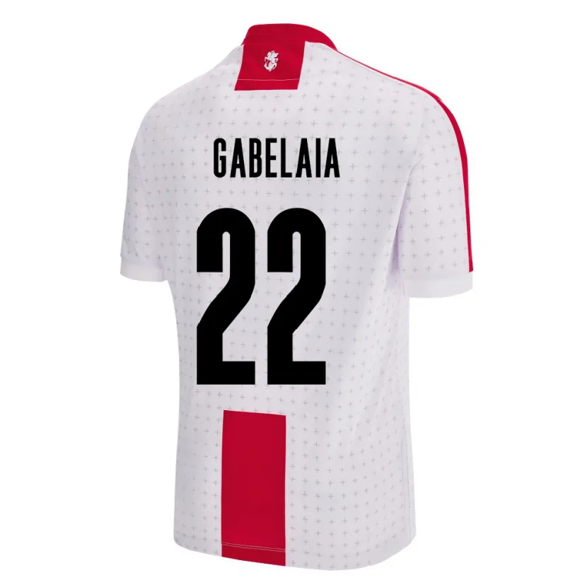 Danxen Dames Georgia Svetalna Gabelaia #22 Wit Thuisshirt Thuistenue 24-26 T-Shirt