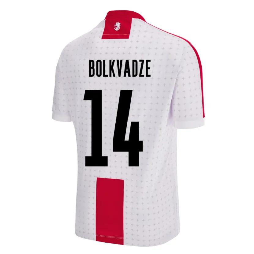 Danxen Dames Georgia Anastasia Bolkvadze #14 Wit Thuisshirt Thuistenue 24-26 T-Shirt