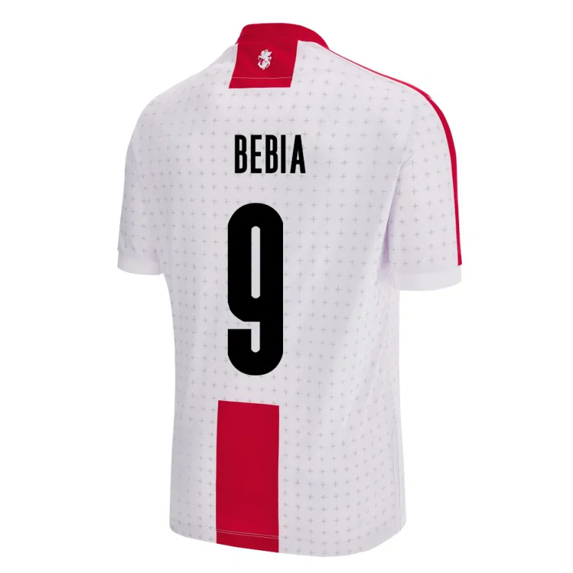 Danxen Dames Georgia Maiko Bebia #9 Wit Thuisshirt Thuistenue 24-26 T-Shirt