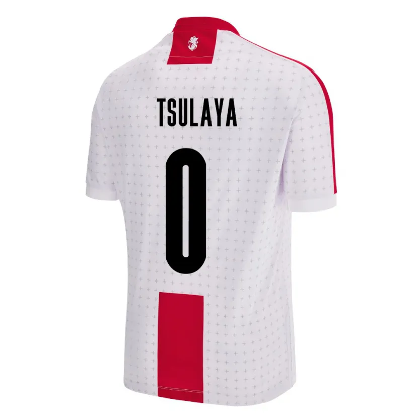 Danxen Dames Georgia Ana Tsulaya #0 Wit Thuisshirt Thuistenue 24-26 T-Shirt
