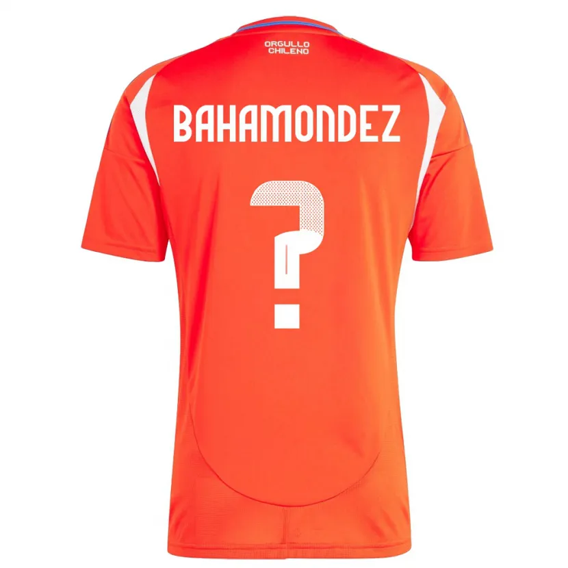 Danxen Dames Chili Taizo Bahamondez #0 Rood Thuisshirt Thuistenue 24-26 T-Shirt