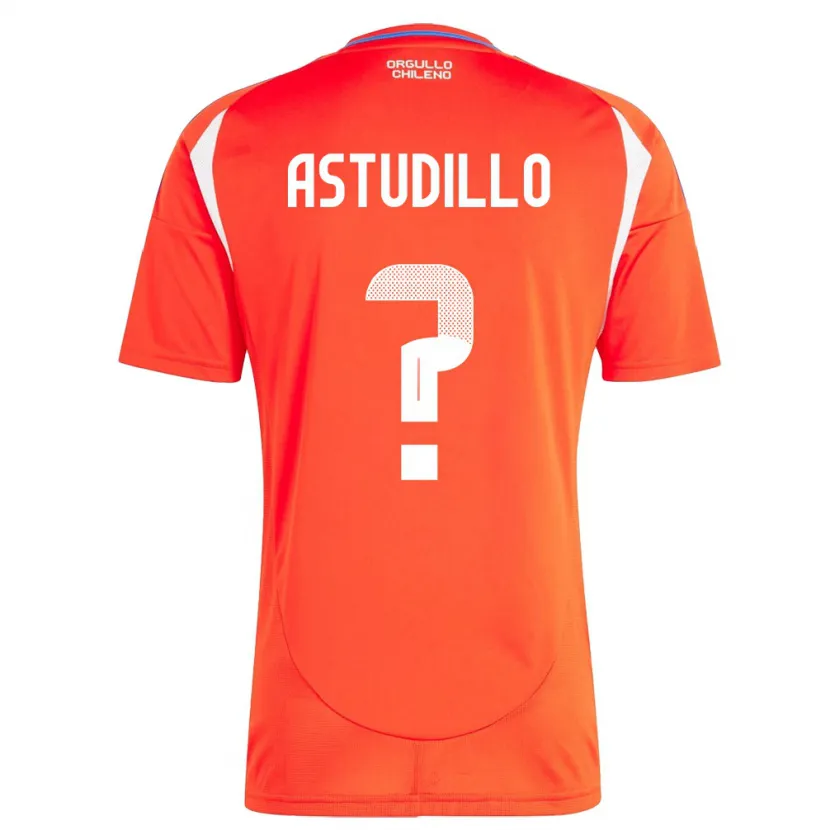 Danxen Dames Chili Jerall Astudillo #0 Rood Thuisshirt Thuistenue 24-26 T-Shirt