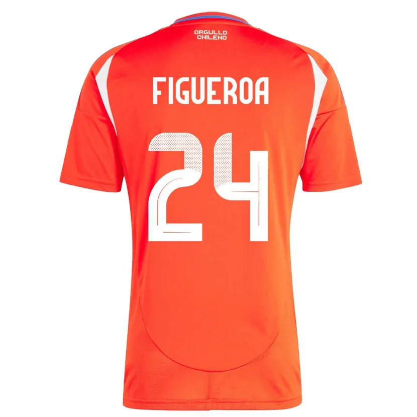 Danxen Dames Chili Ámbar Figueroa #24 Rood Thuisshirt Thuistenue 24-26 T-Shirt