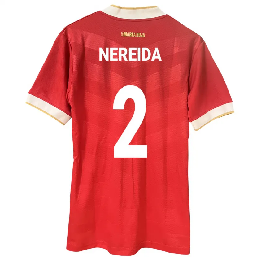 Danxen Dames Panama Juriel Nereida #2 Rood Thuisshirt Thuistenue 24-26 T-Shirt