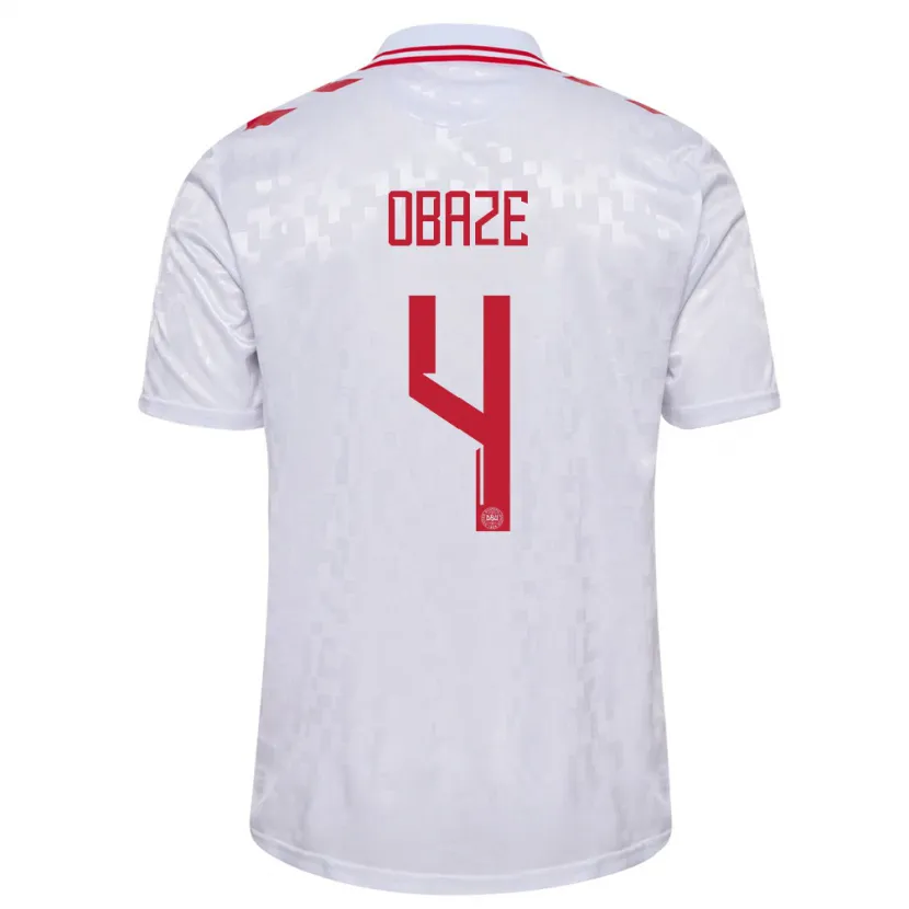 Danxen Dames Denemarken Isabella Obaze #4 Wit Uitshirt Uittenue 24-26 T-Shirt