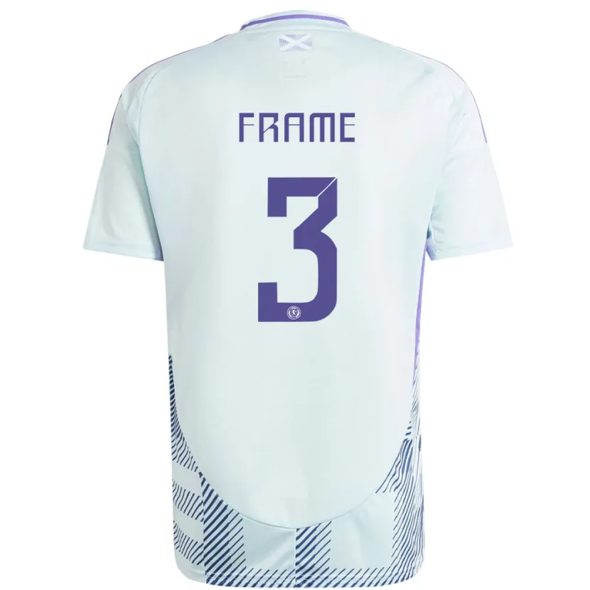 Danxen Dames Schotland Mitchel Frame #3 Licht Mintblauw Uitshirt Uittenue 24-26 T-Shirt
