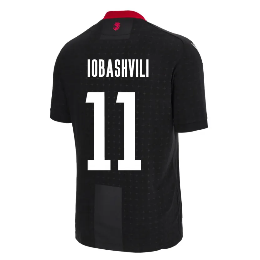 Danxen Dames Georgia Jaduli Iobashvili #11 Zwart Uitshirt Uittenue 24-26 T-Shirt
