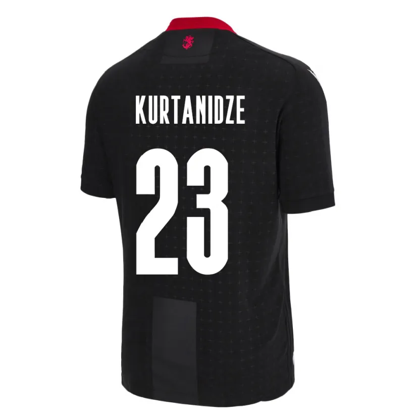 Danxen Dames Georgia Revaz Kurtanidze #23 Zwart Uitshirt Uittenue 24-26 T-Shirt