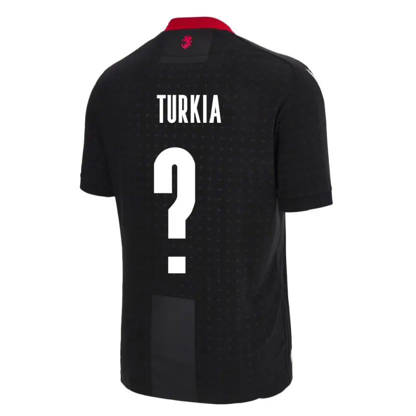Danxen Dames Georgia Aleksandre Turkia #0 Zwart Uitshirt Uittenue 24-26 T-Shirt