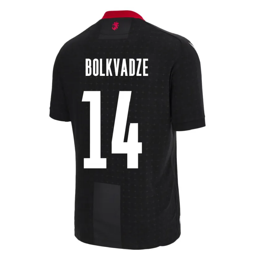 Danxen Dames Georgia Anastasia Bolkvadze #14 Zwart Uitshirt Uittenue 24-26 T-Shirt