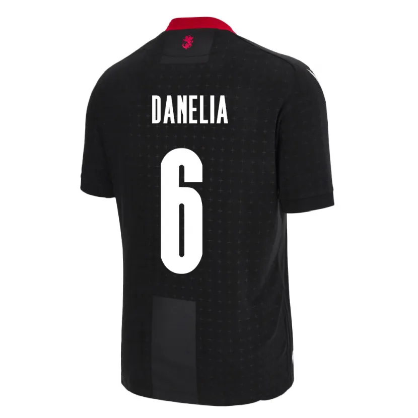 Danxen Dames Georgia Natia Danelia #6 Zwart Uitshirt Uittenue 24-26 T-Shirt