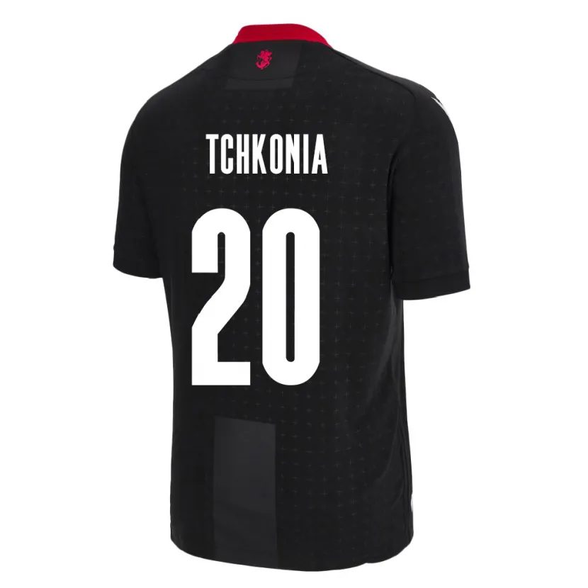 Danxen Dames Georgia Khatia Tchkonia #20 Zwart Uitshirt Uittenue 24-26 T-Shirt
