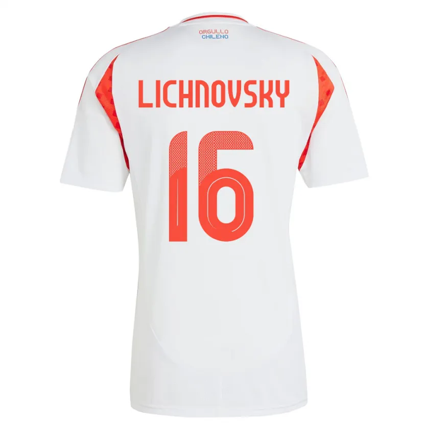 Danxen Dames Chili Igor Lichnovsky #16 Wit Uitshirt Uittenue 24-26 T-Shirt