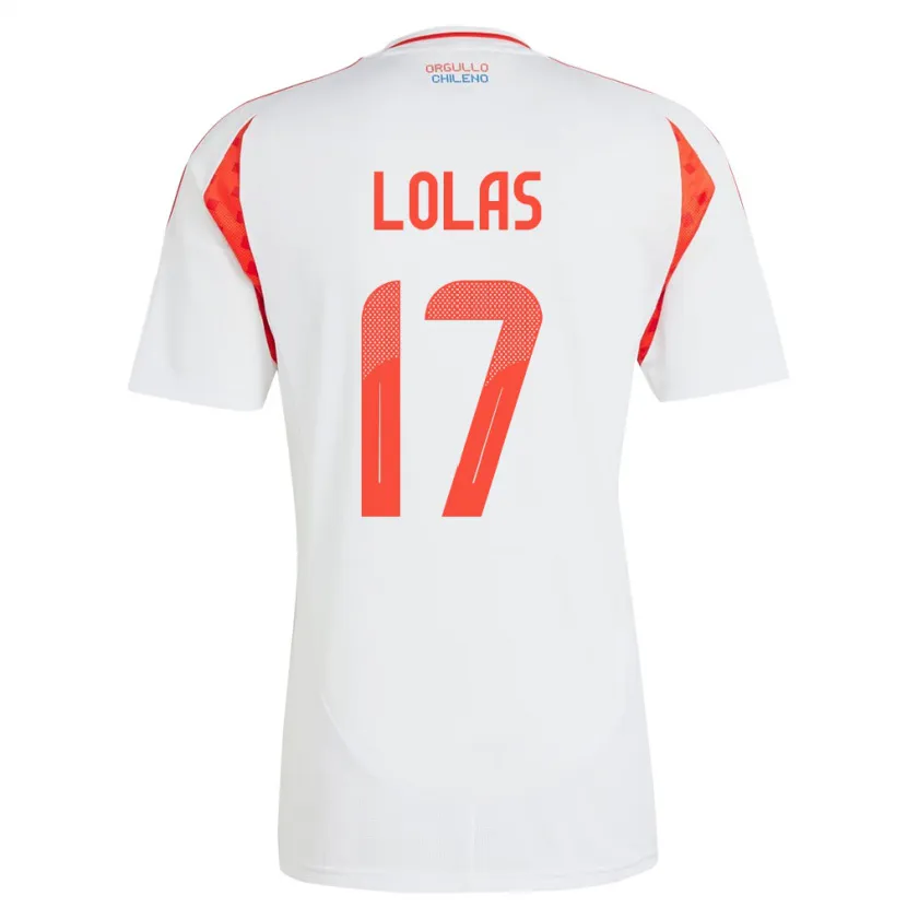 Danxen Dames Chili Manuel Lolas #17 Wit Uitshirt Uittenue 24-26 T-Shirt