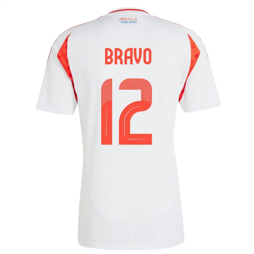 Danxen Dames Chili Christian Bravo #12 Wit Uitshirt Uittenue 24-26 T-Shirt