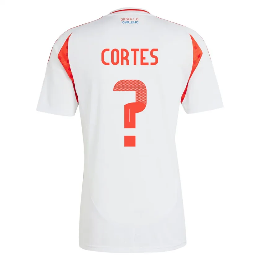 Danxen Dames Chili Millaray Cortés #0 Wit Uitshirt Uittenue 24-26 T-Shirt