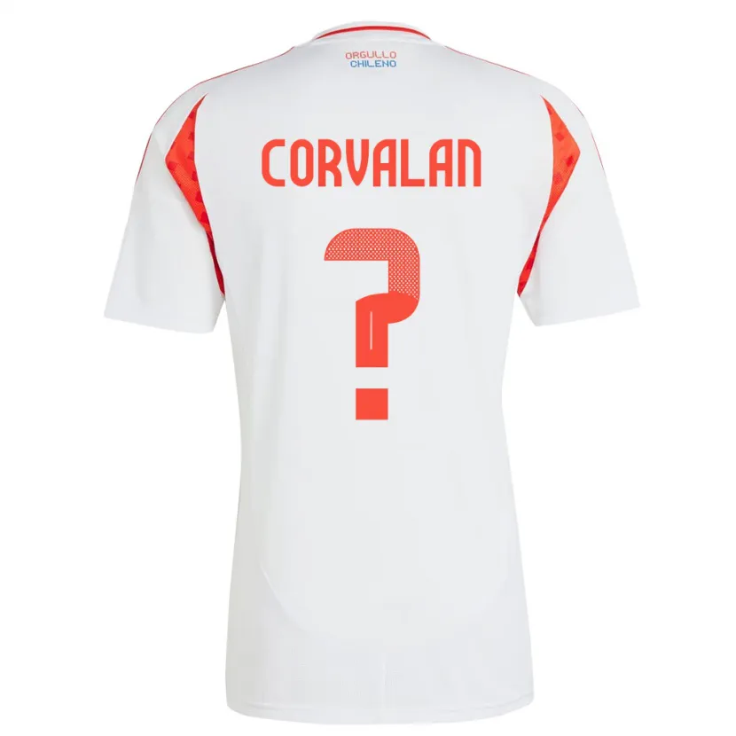 Danxen Dames Chili Elisa Corvalan #0 Wit Uitshirt Uittenue 24-26 T-Shirt