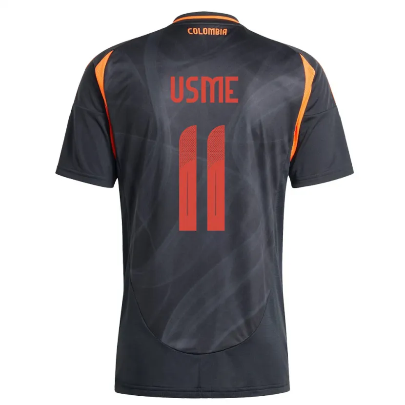 Danxen Dames Colombia Catalina Usme #11 Zwart Uitshirt Uittenue 24-26 T-Shirt