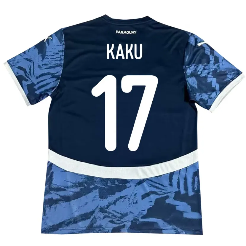Danxen Dames Paraguay Kaku #17 Blauw Uitshirt Uittenue 24-26 T-Shirt