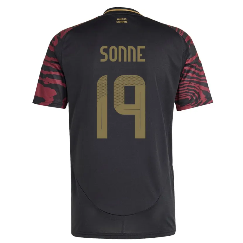 Danxen Dames Peru Oliver Sonne #19 Zwart Uitshirt Uittenue 24-26 T-Shirt