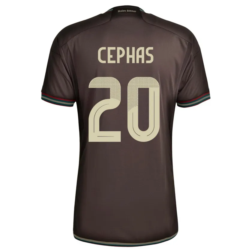 Danxen Dames Jamaica Renaldo Cephas #20 Nachtbruin Uitshirt Uittenue 24-26 T-Shirt