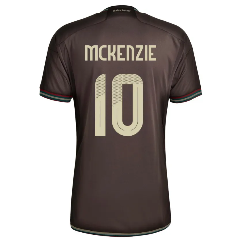Danxen Dames Jamaica Denzel Mckenzie #10 Nachtbruin Uitshirt Uittenue 24-26 T-Shirt