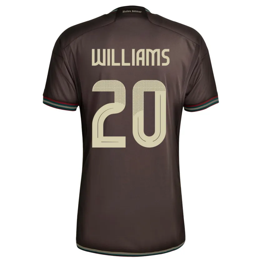Danxen Dames Jamaica Victoria Williams #20 Nachtbruin Uitshirt Uittenue 24-26 T-Shirt