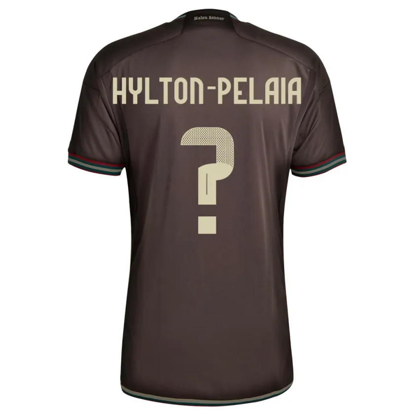 Danxen Dames Jamaica Jayda Hylton-Pelaia #0 Nachtbruin Uitshirt Uittenue 24-26 T-Shirt