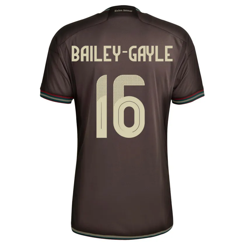 Danxen Dames Jamaica Paige Bailey-Gayle #16 Nachtbruin Uitshirt Uittenue 24-26 T-Shirt