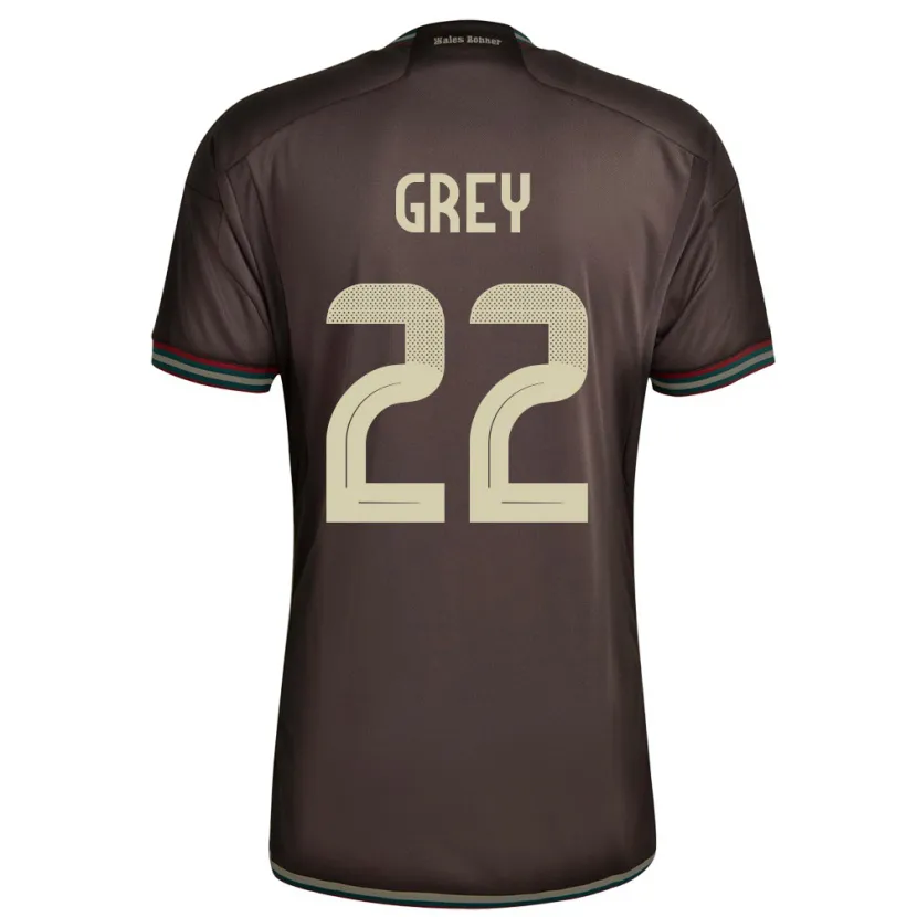 Danxen Dames Jamaica Mireya Grey #22 Nachtbruin Uitshirt Uittenue 24-26 T-Shirt