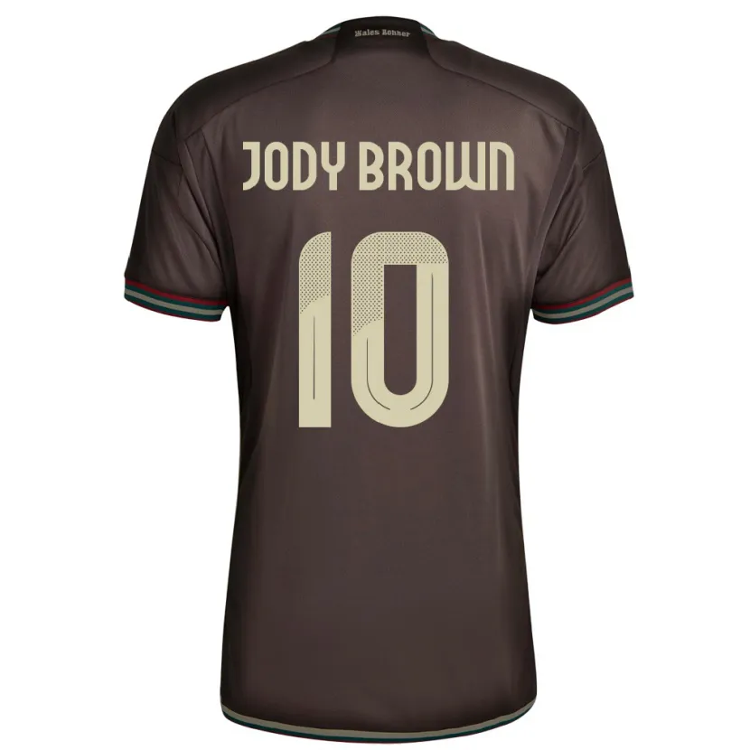 Danxen Dames Jamaica Jody Brown #10 Nachtbruin Uitshirt Uittenue 24-26 T-Shirt