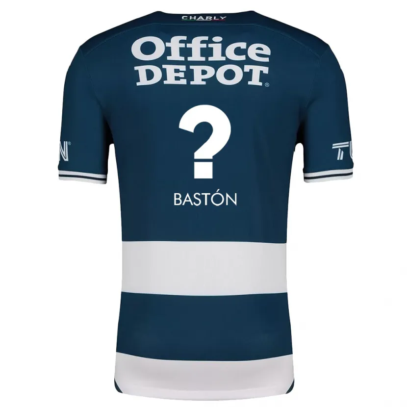 Danxen Heren Borja Bastón #0 Blauw Wit Thuisshirt Thuistenue 2024/25 T-Shirt