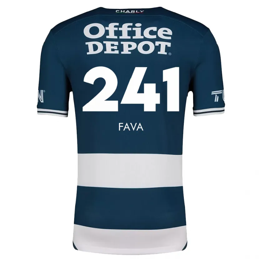 Danxen Heren Marco Fava #241 Blauw Wit Thuisshirt Thuistenue 2024/25 T-Shirt