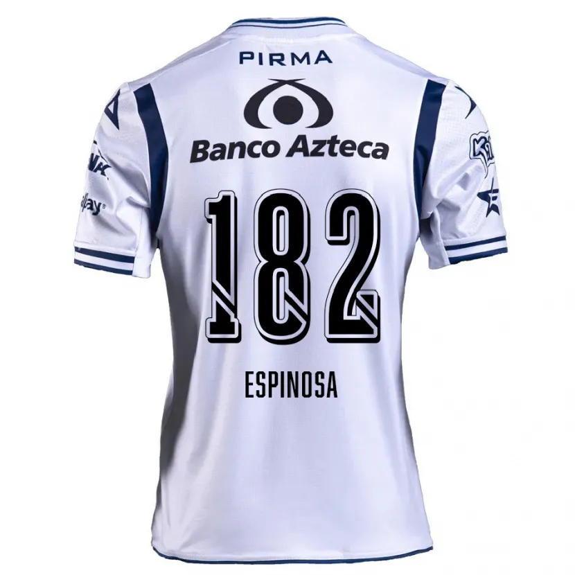 Danxen Heren Daniel Espinosa #182 Wit Marineblauw Thuisshirt Thuistenue 2024/25 T-Shirt