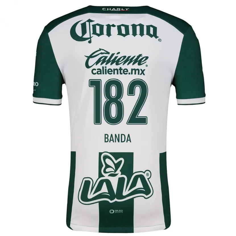 Danxen Heren Iker Banda #182 Groen Wit Thuisshirt Thuistenue 2024/25 T-Shirt