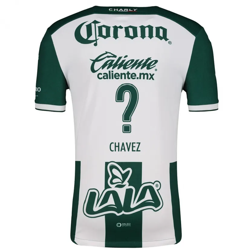 Danxen Heren Justin Chavez #0 Groen Wit Thuisshirt Thuistenue 2024/25 T-Shirt